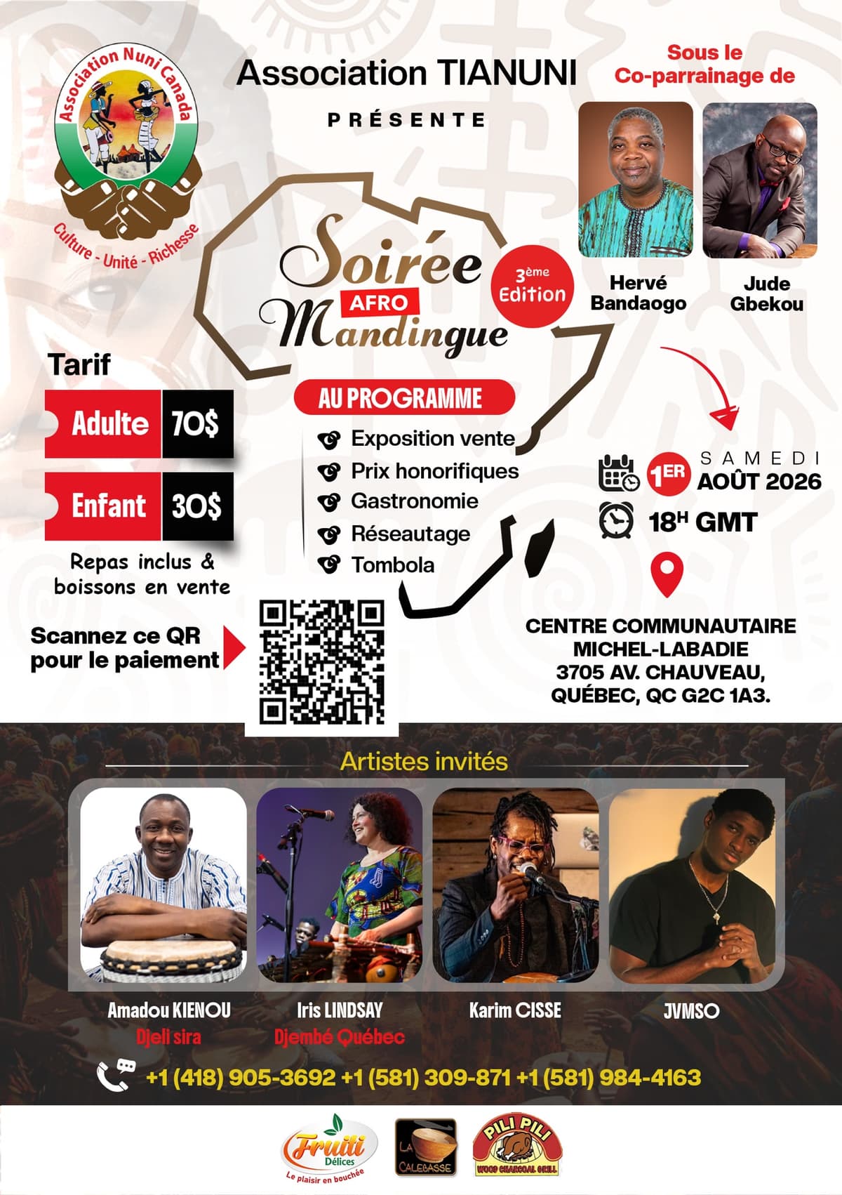 Affiche de l’événement