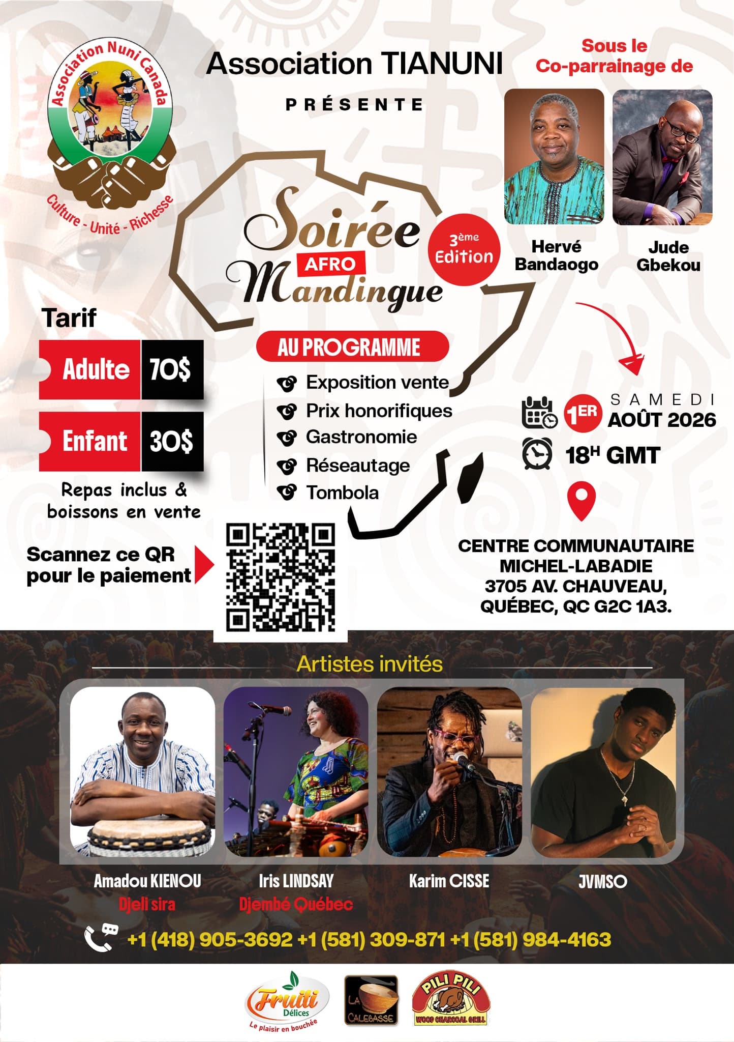 Soirée Afro Mandingue